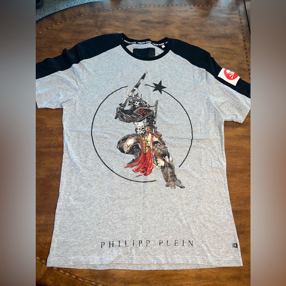 Philipp Plein Gray T-Shirt
